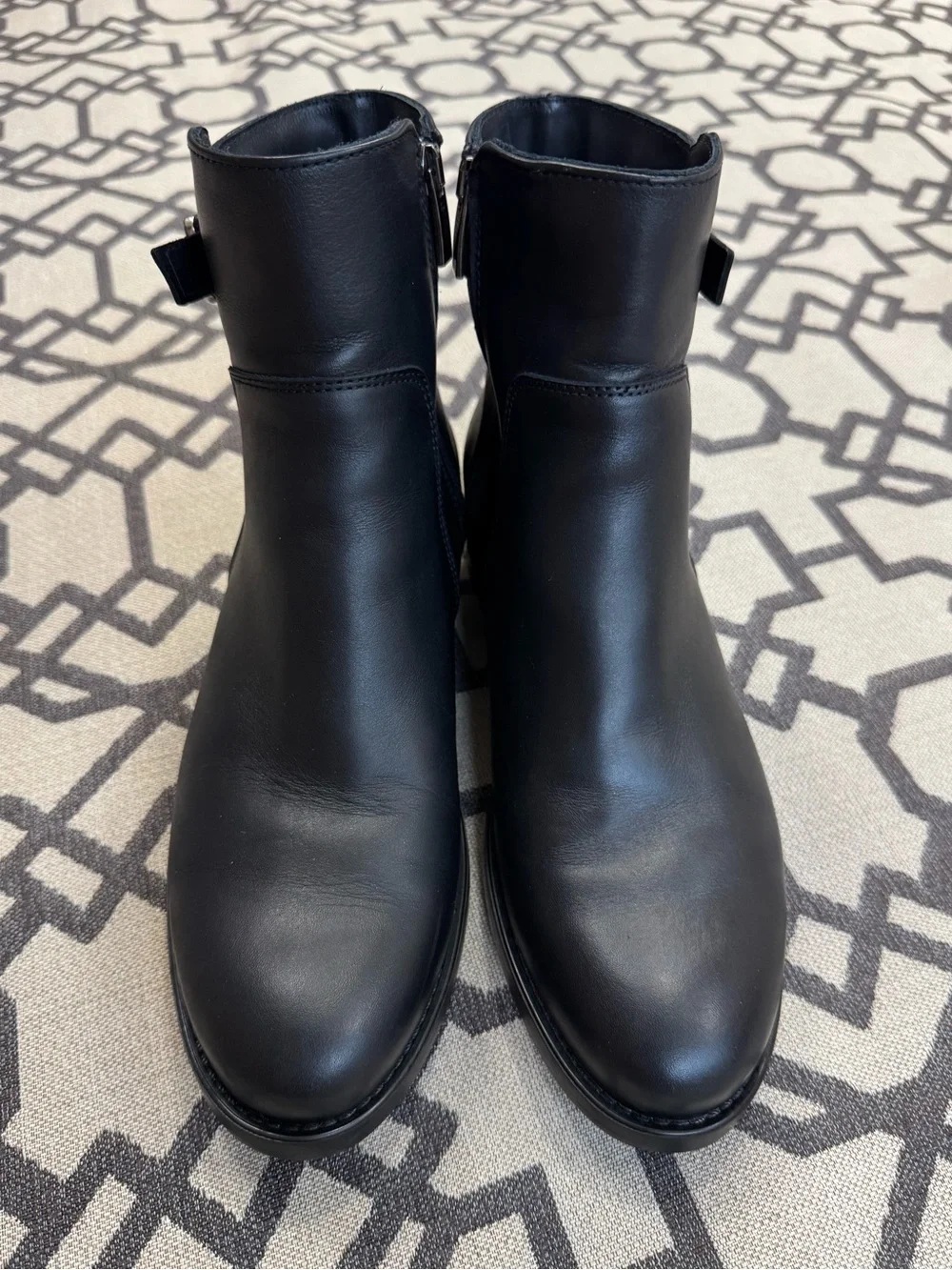 La Canadienne Shelby Black Waterproof Leather Ankle Boots Women’s US 8.5 M